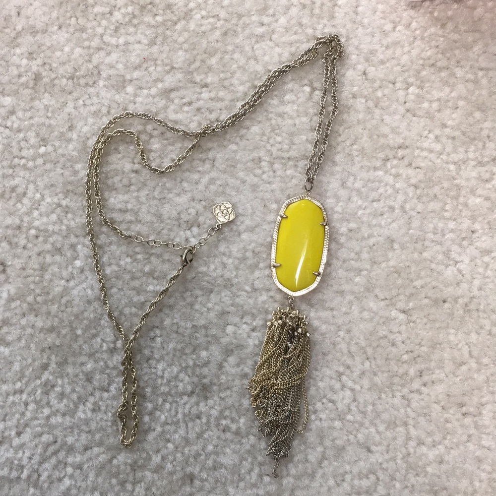 🍾 KS Rayne Necklace Yellow